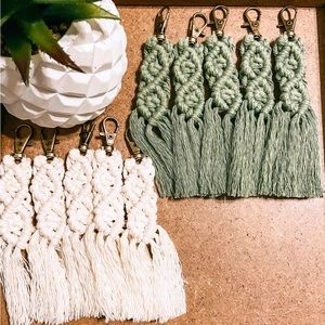 Macrame key chains HANDMADE